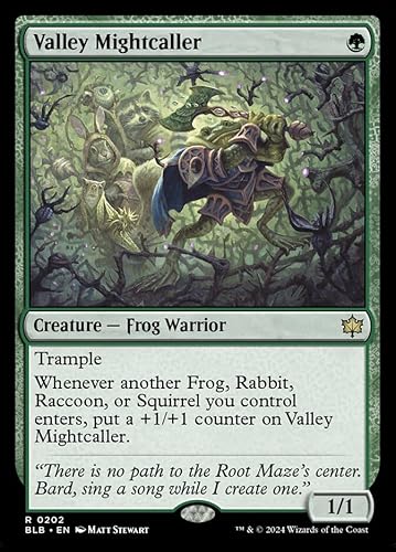 MTG - Valley Mightcaller Bloomburrow BLB