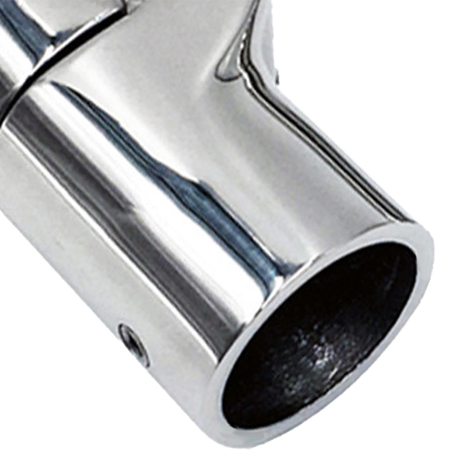 Raccordi di Collegamento per Ringhiere di Barche in Acciaio Inox, Giunti Girevoli Pieghevoli, Connettori per Tubi, Cerniere per Tubi, Tendalini Bimini, 32MM