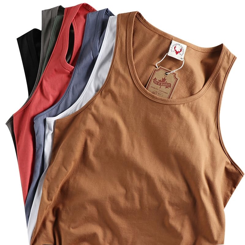 Camiseta sin mangas GaoLeAve holgada que soluciona el calor del verano 5