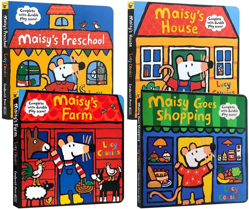 Maisy Goes Shopping/House/preschool/FarmPicture Books on Paper 3-6 Years Old