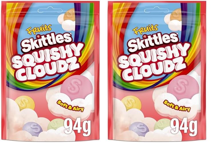 Skittles Fruits Squishy Cloudz (Pack of 2)