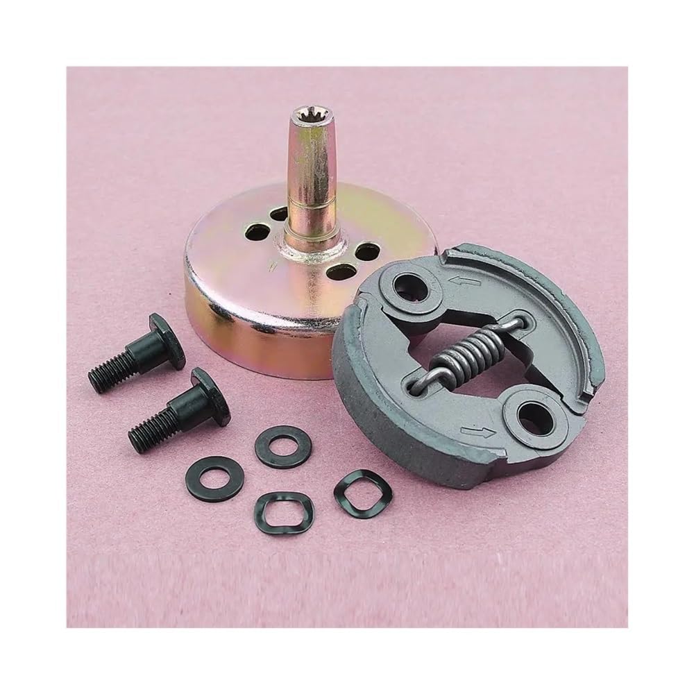 Kit de Embrague 9T Compatible con cortacéspedes desbrozadoras con Motor pequeño GX31 y GX35 de 1,3 HP.