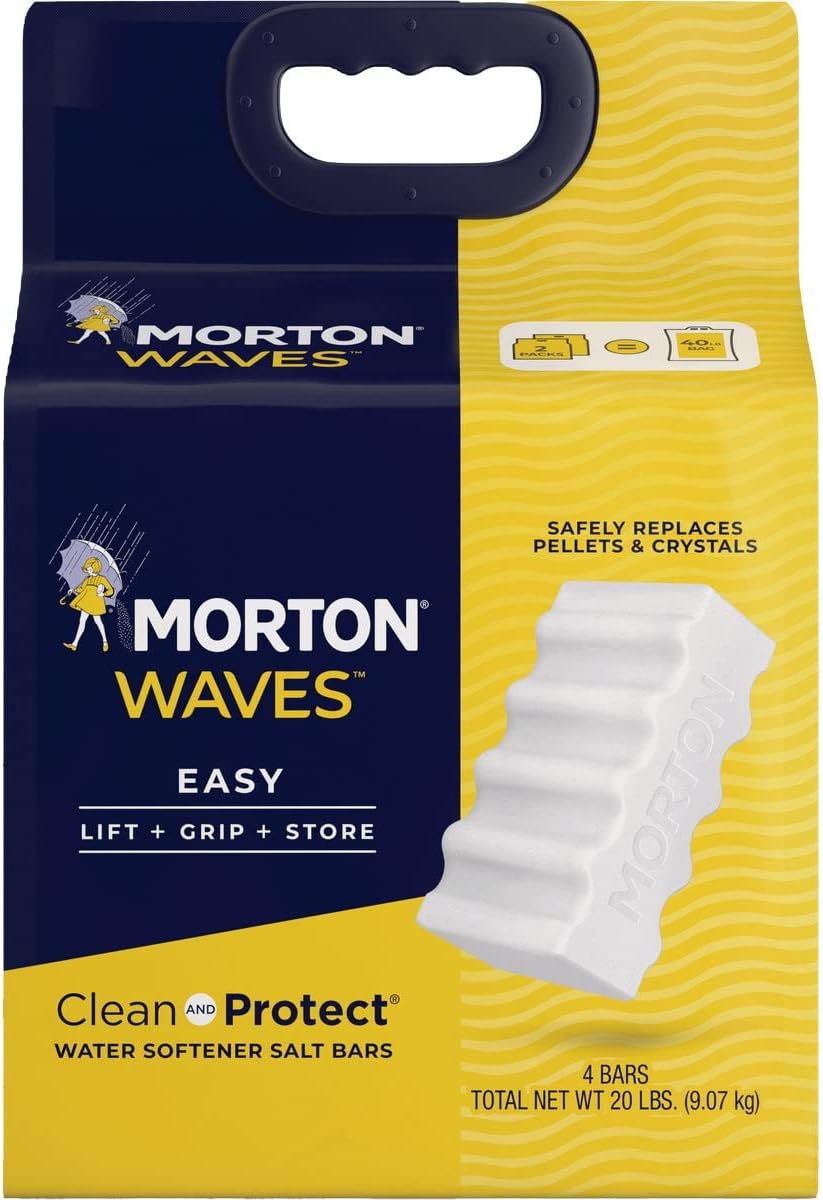 Morton F125050000 4PK WTR Soft Salt Bar - Quantity 1