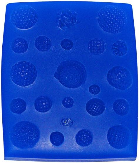 Assorted Centers Silicone Mold FL295 by First Impressions Molds
