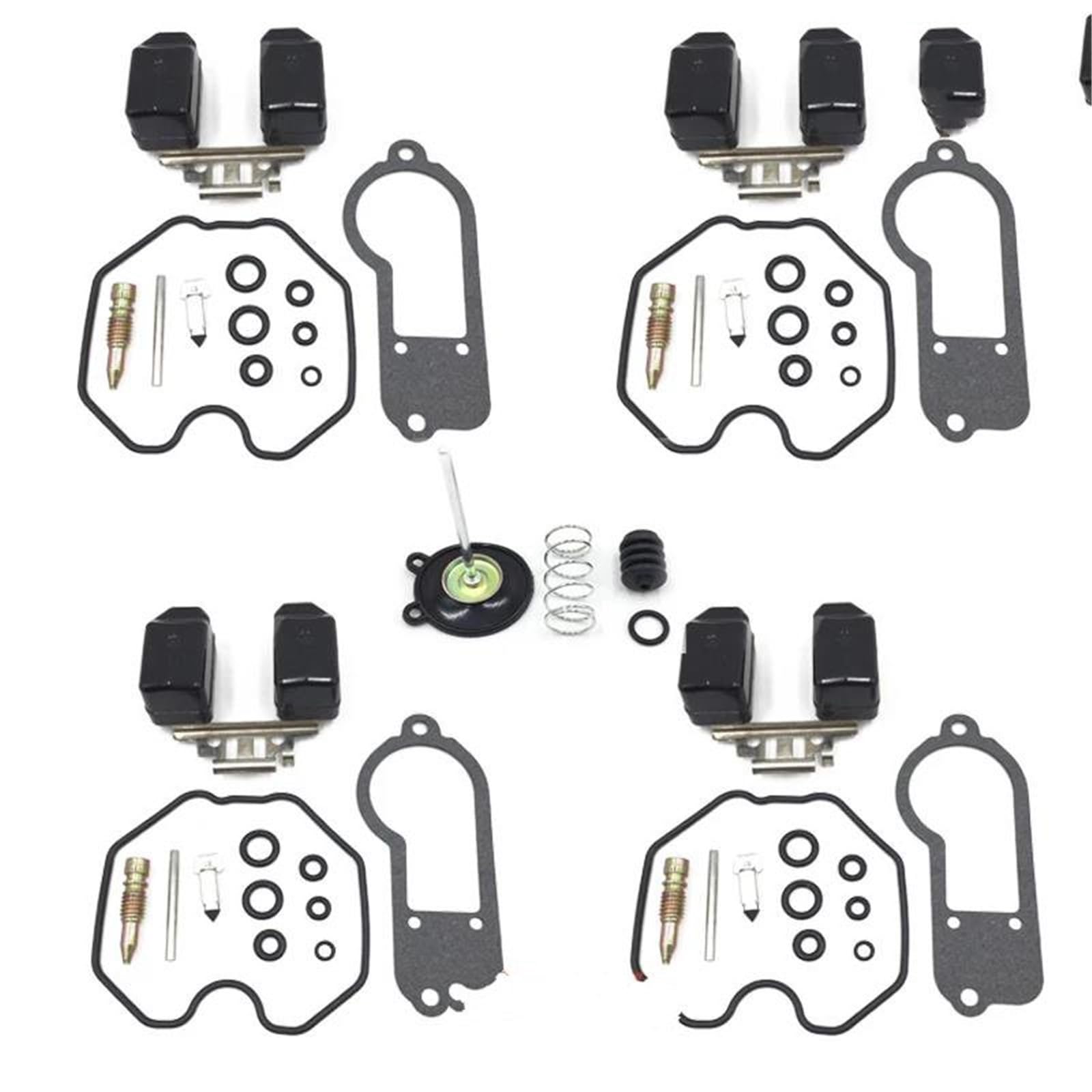 Kit réparation carburateur moto avec flotteurs haute précision et vis en laiton
