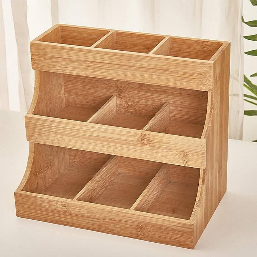 茶道具セットと収納棚　縦約56cm 横約37cm 未使用 yz-3646.jpg