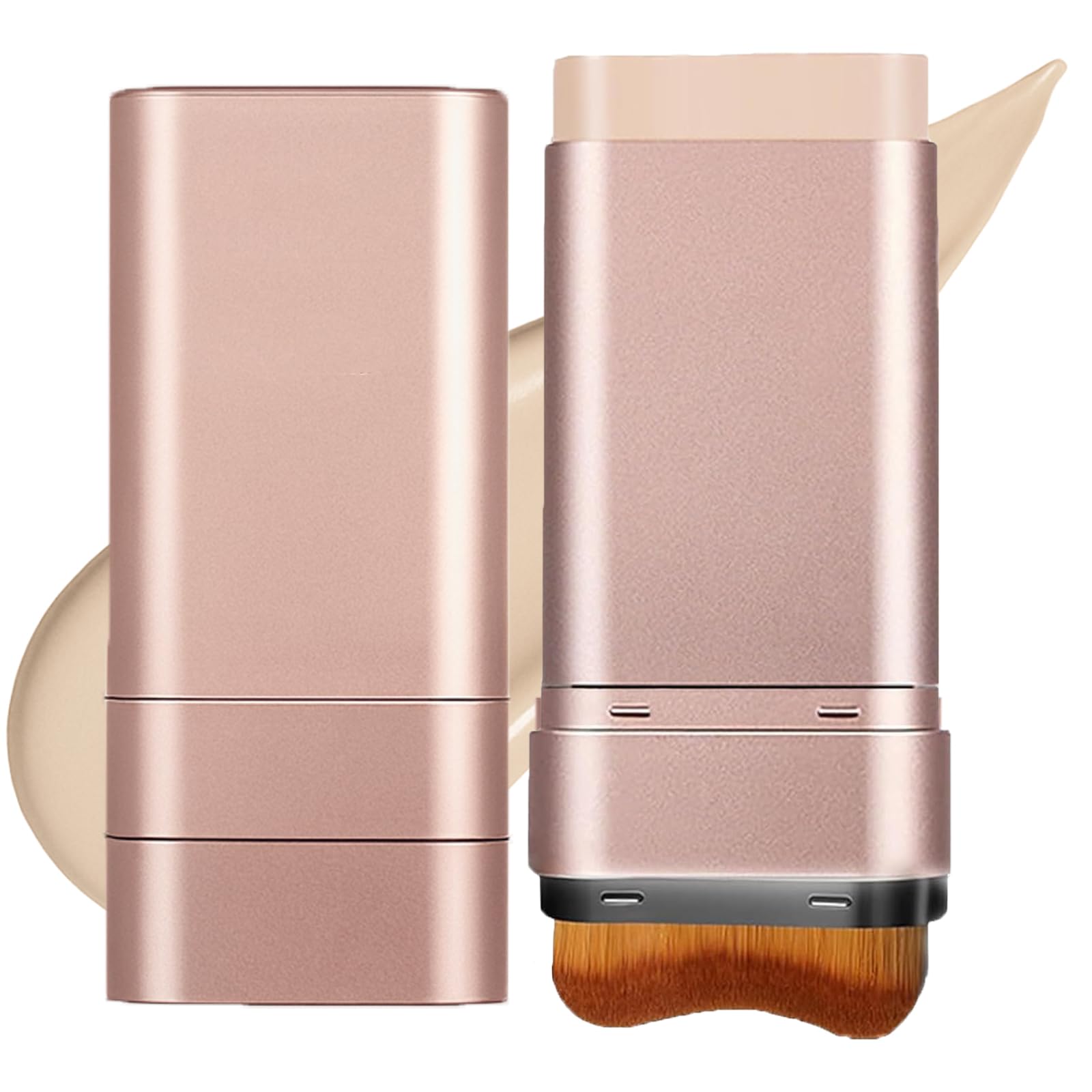 Foundation Skin Tint Stick, Moisturizing Full Coverage Balm Foundation for Mature Skin