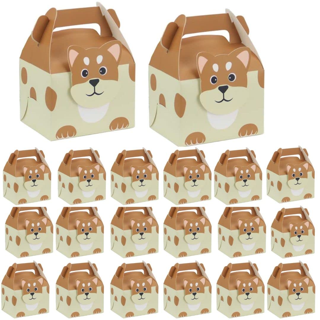 SATYAM KRAFT 20 Pcs Puppy Printed Decorative Folding Paper Gift Boxes | For Gifts, Wedding Return Gifts, Engagement, Birthday, Dry Fruits, Chocolate, Invitation, X-mas, Christmas (Multicolor)-image-27