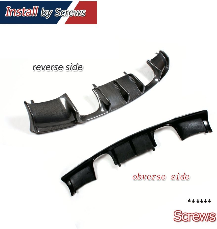 fits BMW E92 M3 2008-2013 Carbon Fiber Rear Bumper Lip Diffuser