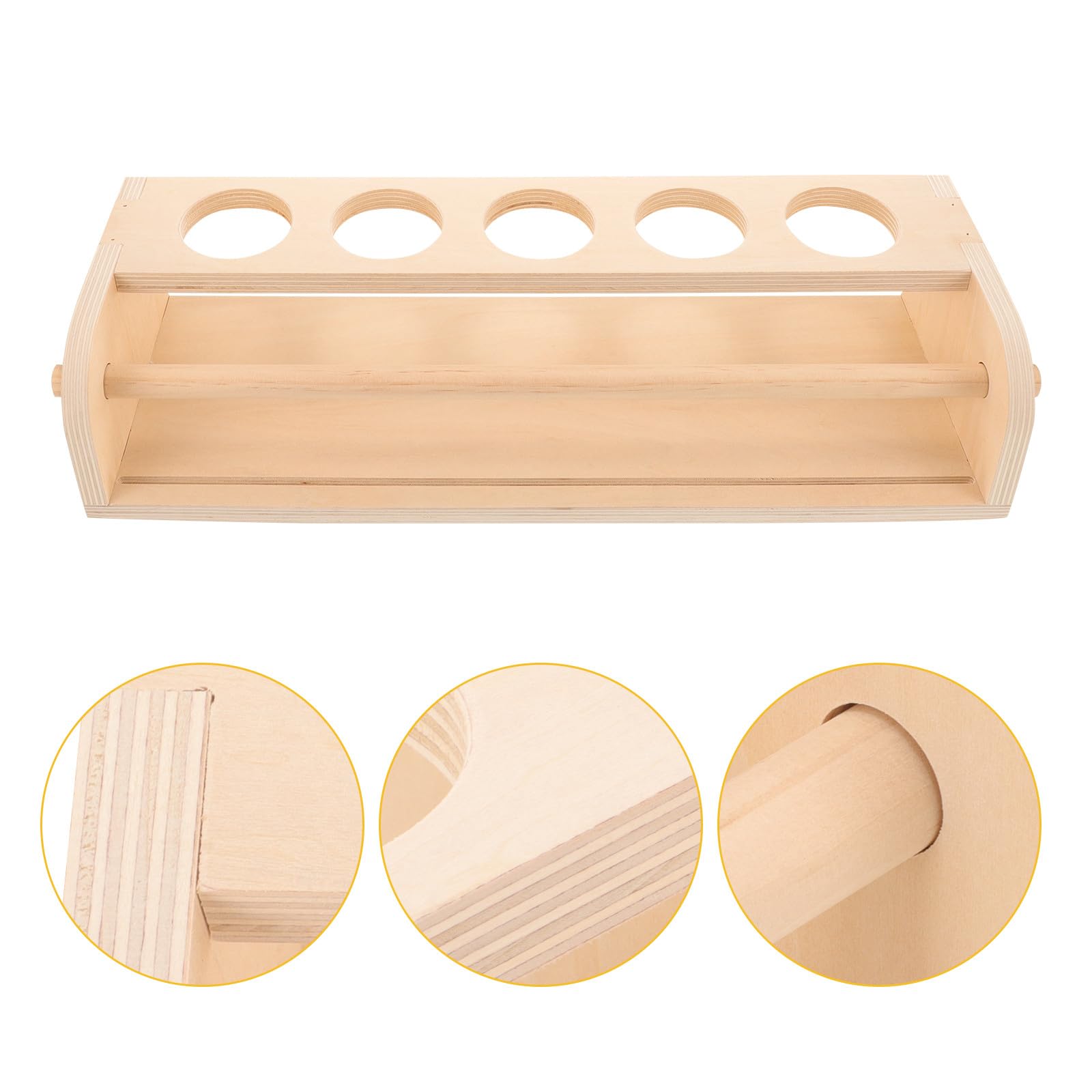 Holz Staffelei für Schriftrollen Kinder Tischständer für Rollbilder Malzubehör Kreativset Spielzimmer Kunstdisplay