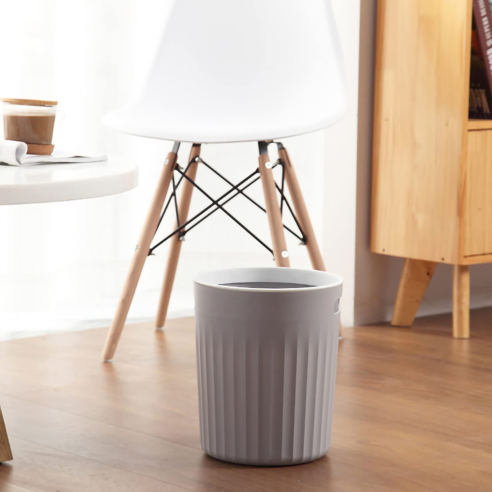 Mülleimer Mülleimer mit Griff, Papierkorb, Mülleimer for Badezimmer, Küche, Zuhause, Büro Abfall & Recycling Küche(C)