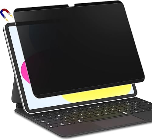 Miniatura 21 de FILMEXT Protector de pantalla de privacidad para iPad (A16) 11ª/10ª generación (2025/2022) A3354 A3355 A3356 A2696 A2757 A2777 A3162, filtro