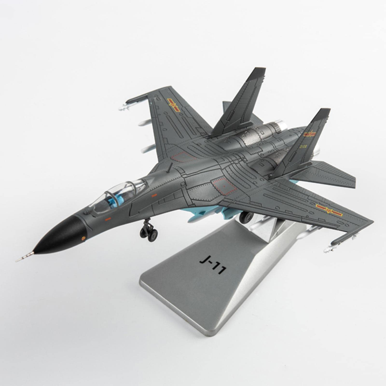 Modelo Avión J Escala 1/100 Aleación Y Soporte