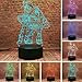 Produktbild Lamchim Cartoon Anime Lampe - Sheriff Woody und Buzz Lightyear Actionfiguren 3D Tisch Nachtlicht - RGB 16 Farben Auto Change LED Jungen Schlafzimmer Dekor - Baby Kinder Spielzeug Weihnachtsgeschenke