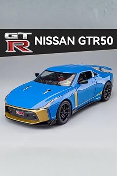 Mavi I kl  Sesli 124  l ek  nce Detay A l r Kap  Nissan GT-R50 Premium Model Araba