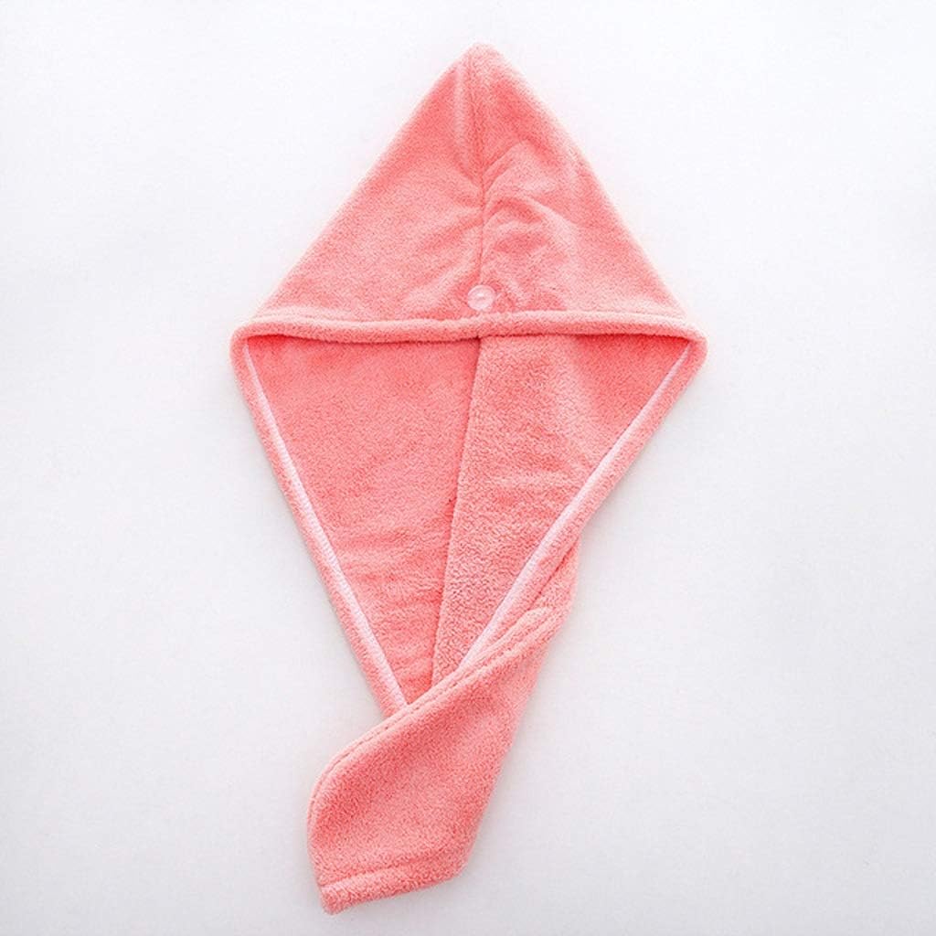 Women Bathroom Super Absorbent Quick-Drying Thicker Microfiber Bath Towel Hair Dry Cap Salon Rapid Drying