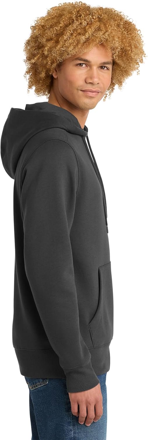 Apparel Globe Perfect Weight Fleece Hoodie with Combed Ring Spun Cotton Face, Jersey-Lined Hood and Durable Rib Knit Cuffs