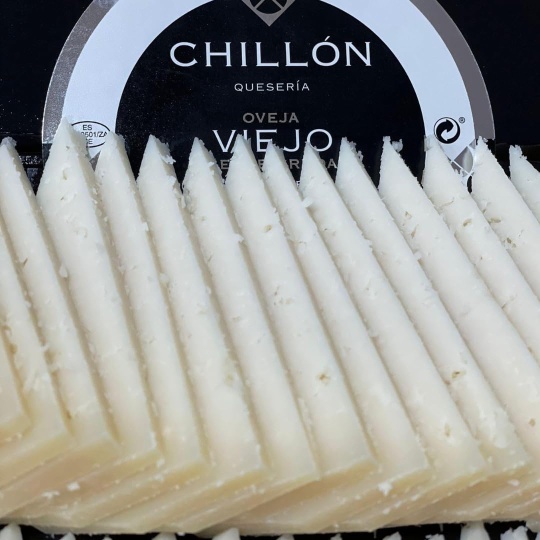 Queso de Oveja Viejo Leche Cruda Chillón Curación 7 Meses 1/2 Pieza ~1,4 kg Sabor Intenso Toro Zamora Queso Madurado Oveja España