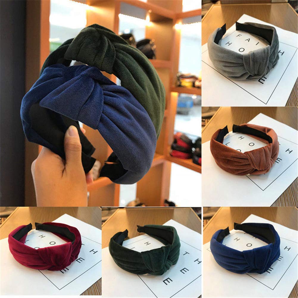 Fascia Capelli In Velluto Nero - 2.5cm | Accessorio Donne E Ragazze, Per Tutti I Giorni E Feste