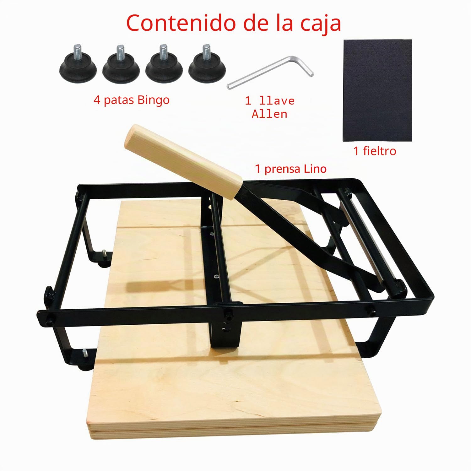 Prensa Lino A4, máquina de prensa Lino, Prensa de Linocort, Prensa para hacer impresión, máquina de prensa