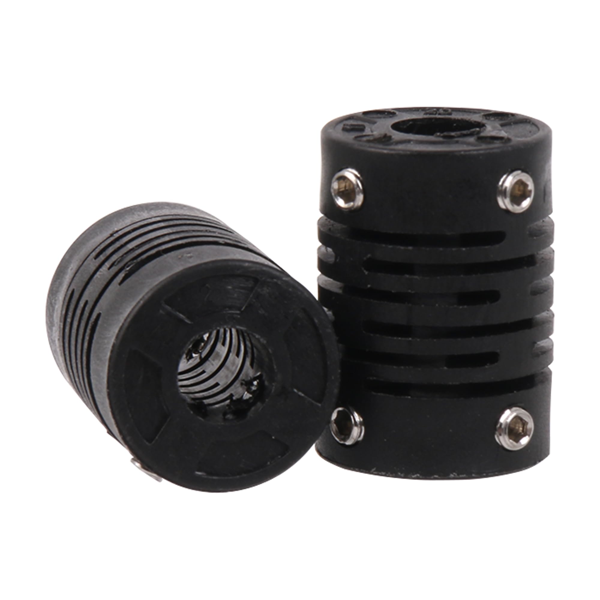 CNBTR 5Pieces D15 L2 Hole Dia 6x6mm Encoder Plastic Elasticity Coupling Motor Coupler Stepper Motor Shaft