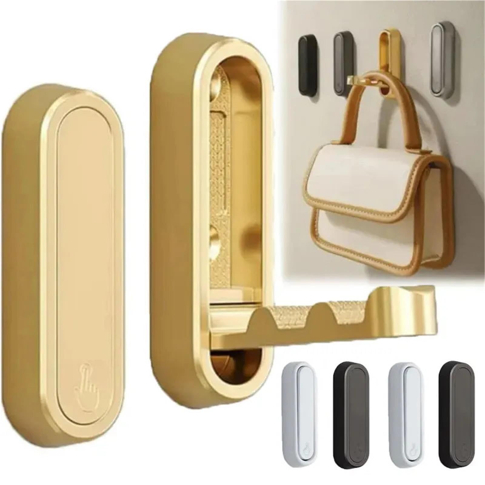 Klappbarer Kleiderhaken Klappbarer Wandhaken aus Aluminiumlegierung