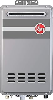 Rheem Tankless Outdoor Natural Gas Water Heater Non-Condensing 9.5 GPM