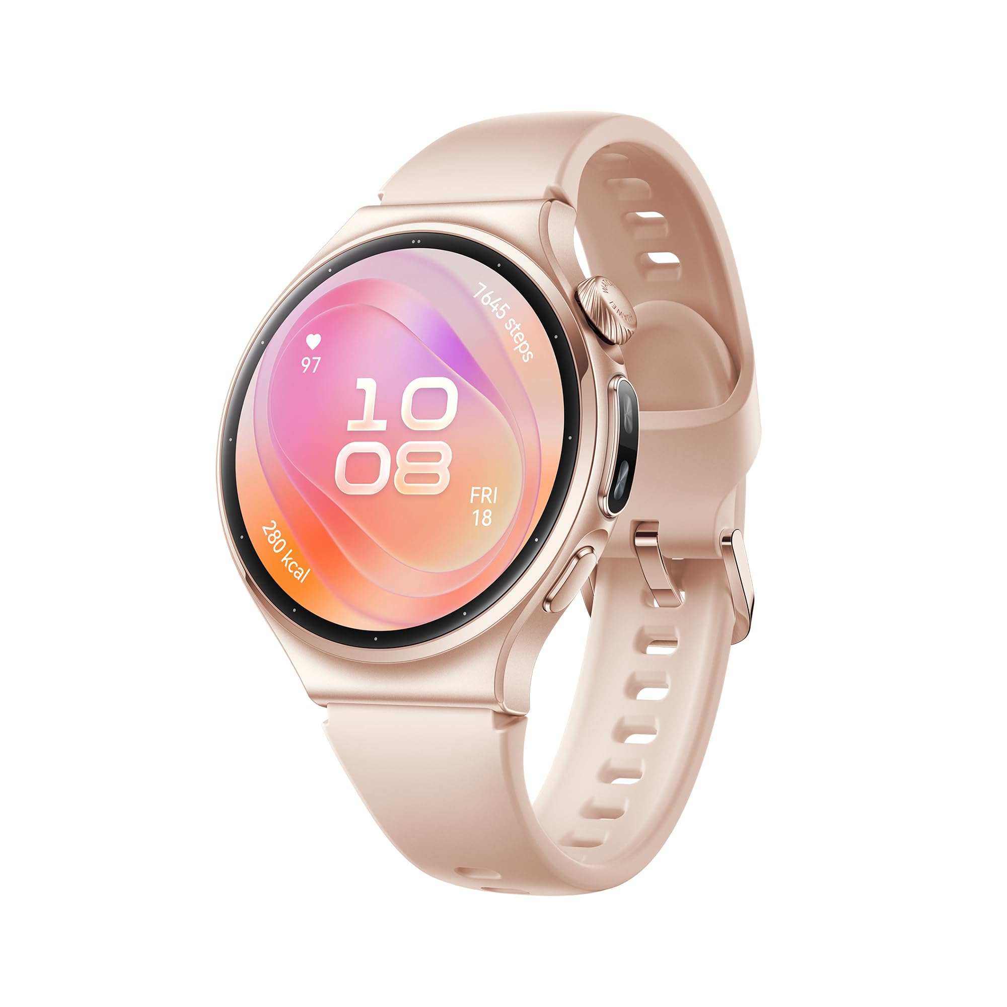 HUAWEI WATCH 6 42 mm Smartwatch, Featherlight Comfort, eSIM, NFC, Oro | Monitoraggio della Salute con X-TAP, Connessione senza Smartphone, Modalità Sportive Avanzate, 3.000 nit, iOS e Android