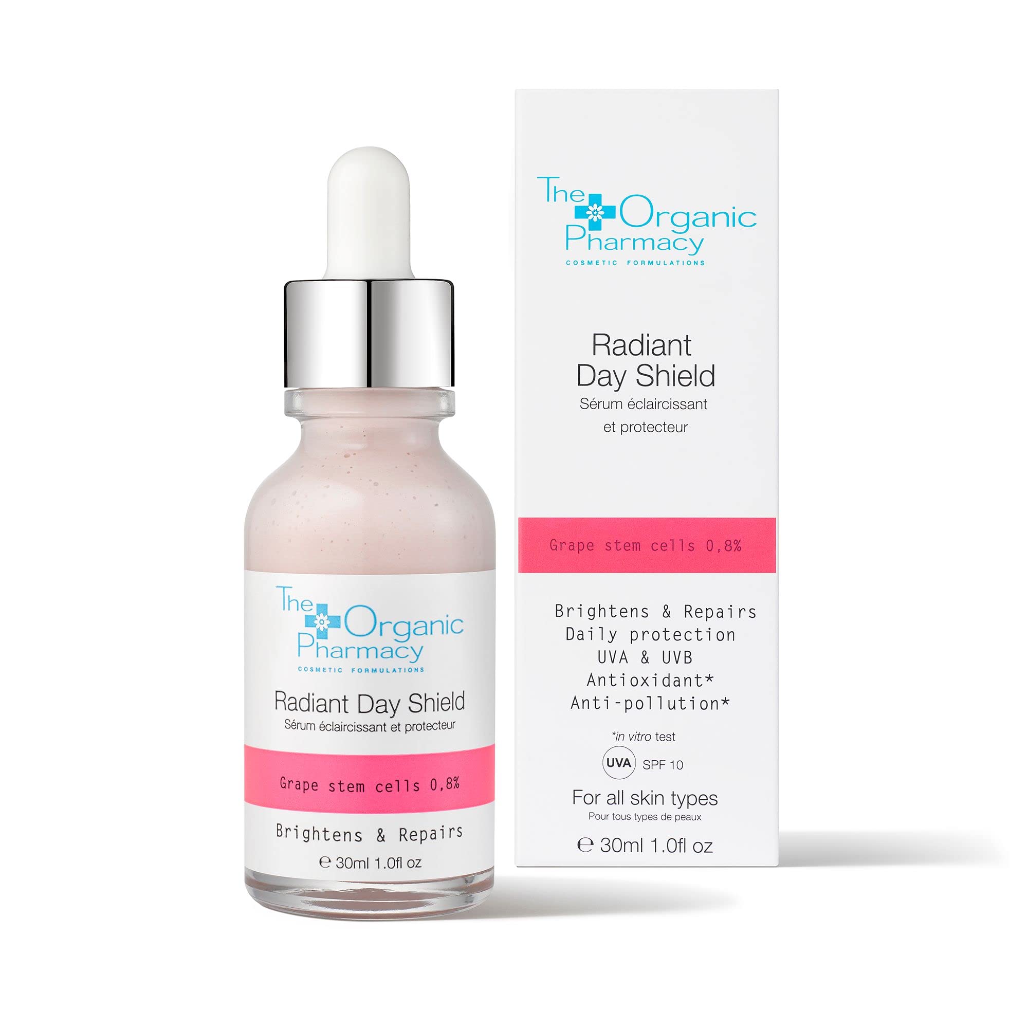The Organic Pharmacy Official NEW_ Radiant Day Shield Serum