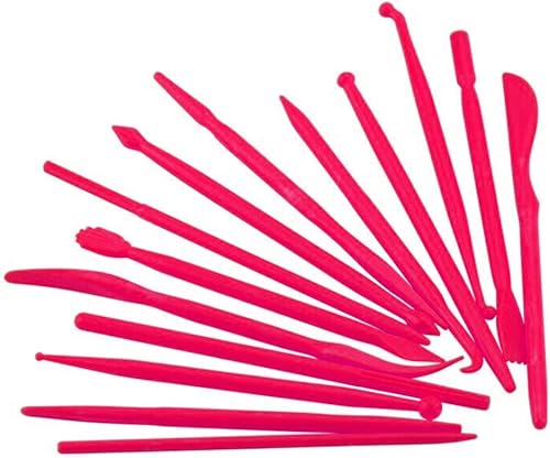 Miniatura 9 de yueton - Juego de 14 piezas de plástico para modelar y esculpir (transparente)