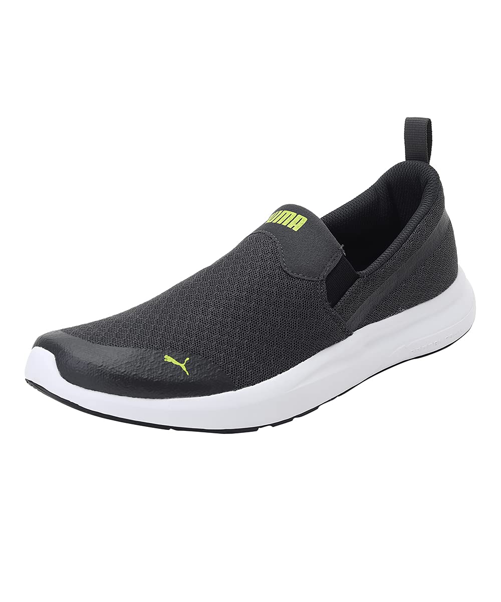 Puma Mens Dexster Slip On Asphalt-Limepunch Casual Shoe-7 UK (37477704) (B09HTH5NB3) Amazon Price History, Amazon Price Tracker