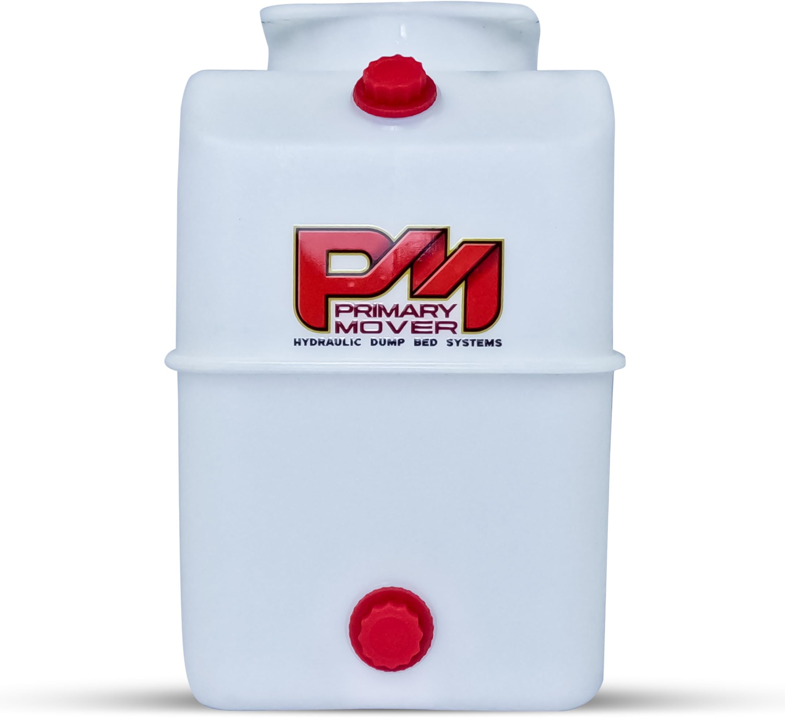 6 Quart Poly Hydraulic Replacement Reservoir – Poly Tank and Hydraulic Oil Tank for Power Units, Dump Trucks, Trailers, RVs and Boats