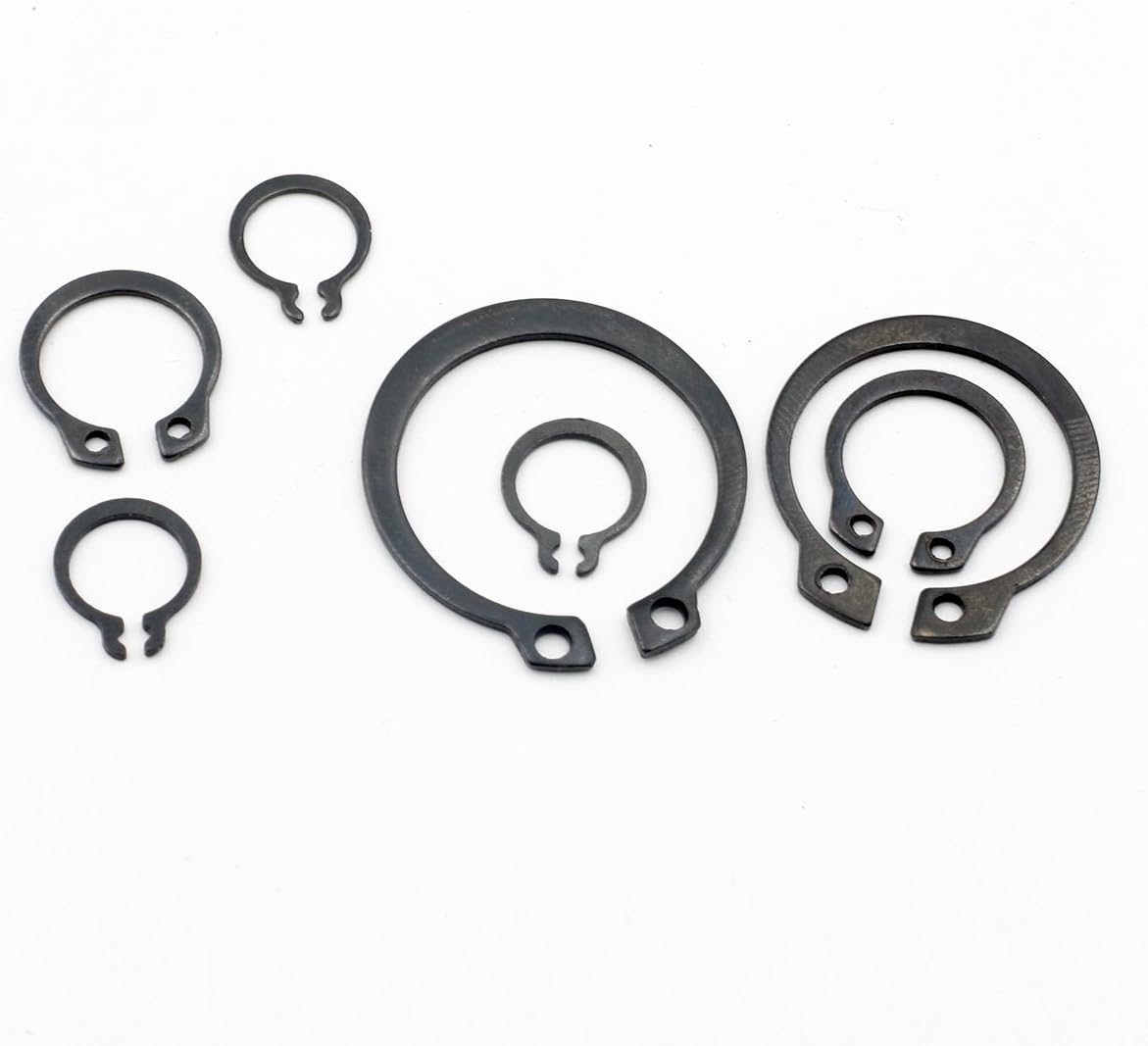 Circlip Set External/Internal Retaining Cir clips Snap Ring Assortment Set 225 Pcs