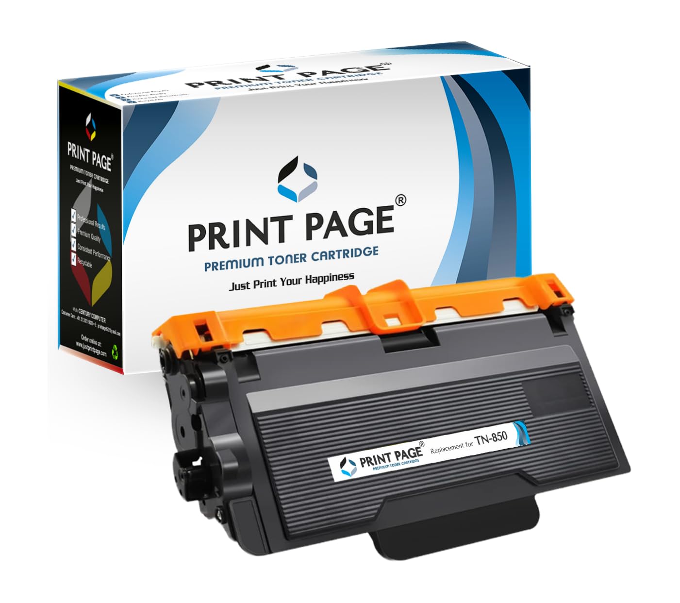 TN-850 Toner Cartridge Compatible for Printers DCP-L5500DN, DCP-L5600DN, DCP-L5650DN, HL-L5000D, HL-L5100DN, HL-L5200DW, HL-L5200DWT, HL-L6200DW, HL-L6200DWT, HL-L6250DW (1 pcs)