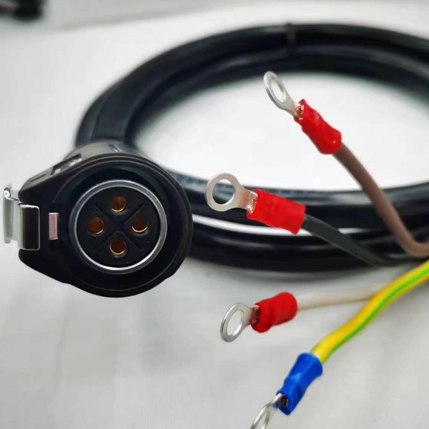 高度な冷却テクノロジー電源ケーブル、航空コネクタ付き。Antminers S19Hydroプロフェッショナルマイナー。Antmine Bitcoin  Miner Antminers S19Hydro用配線 航空コネクタとファンシミュレーター 冷却ファンシミュレーター