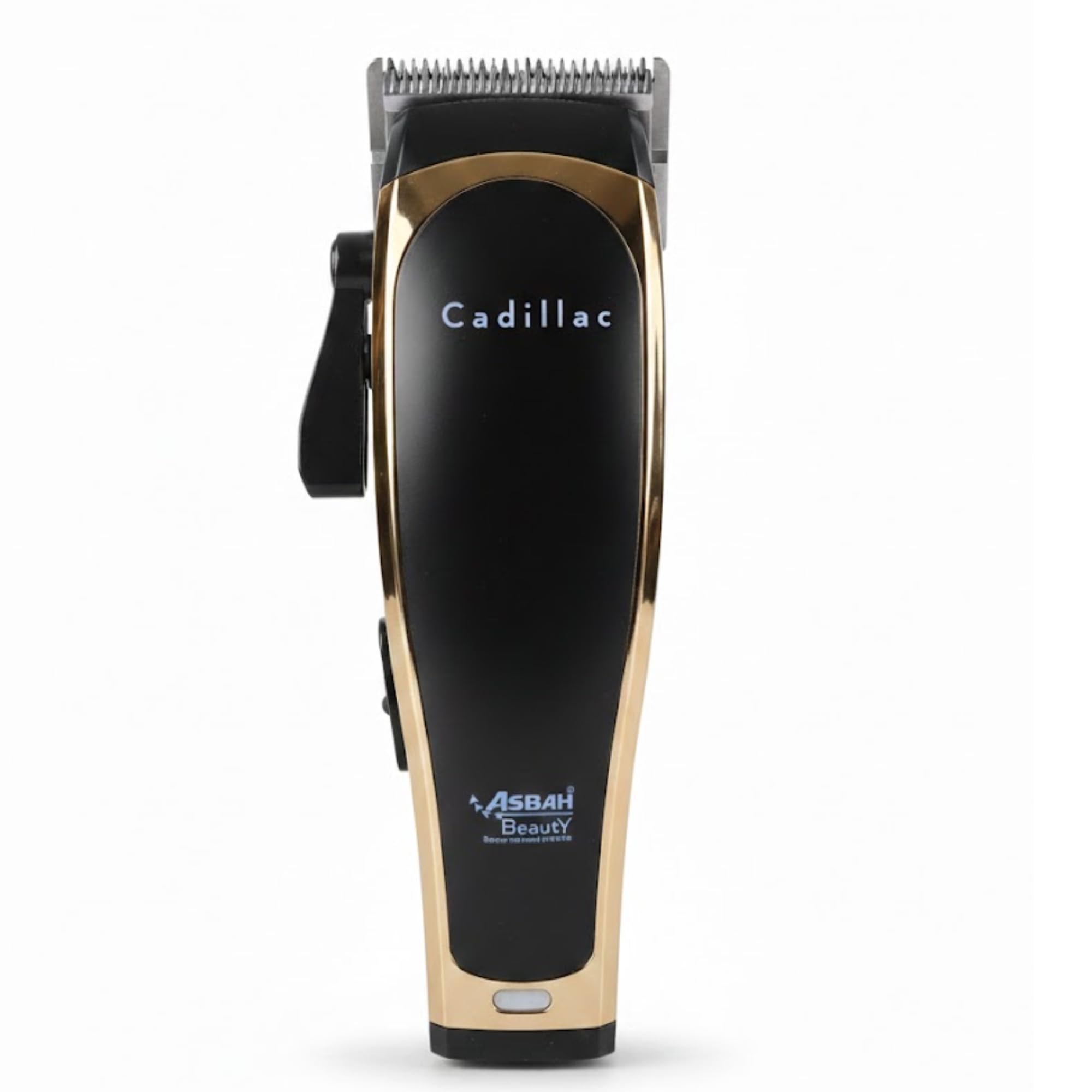 ASBAH Cadillac Professional Hair Clipper – High Efficiency, 4 Guide Combs, Super Torque, Carbon-Treated Precision Blades, Adjustable Lever, Super Silent, Lithium-Ion Battery-image-33