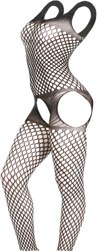 Women's Cosplay Fishnet Bodystocking Fishnet Bodysuit (Black 3#)