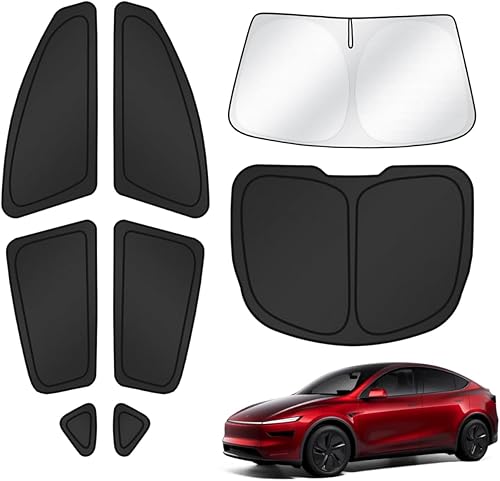 Miniatura 51 de T TGBROS Parasol para ventana de ajuste personalizado para Chevrolet Chevy Trailblazer 2021-2023 2024, accesorios para parabrisas y ventanas