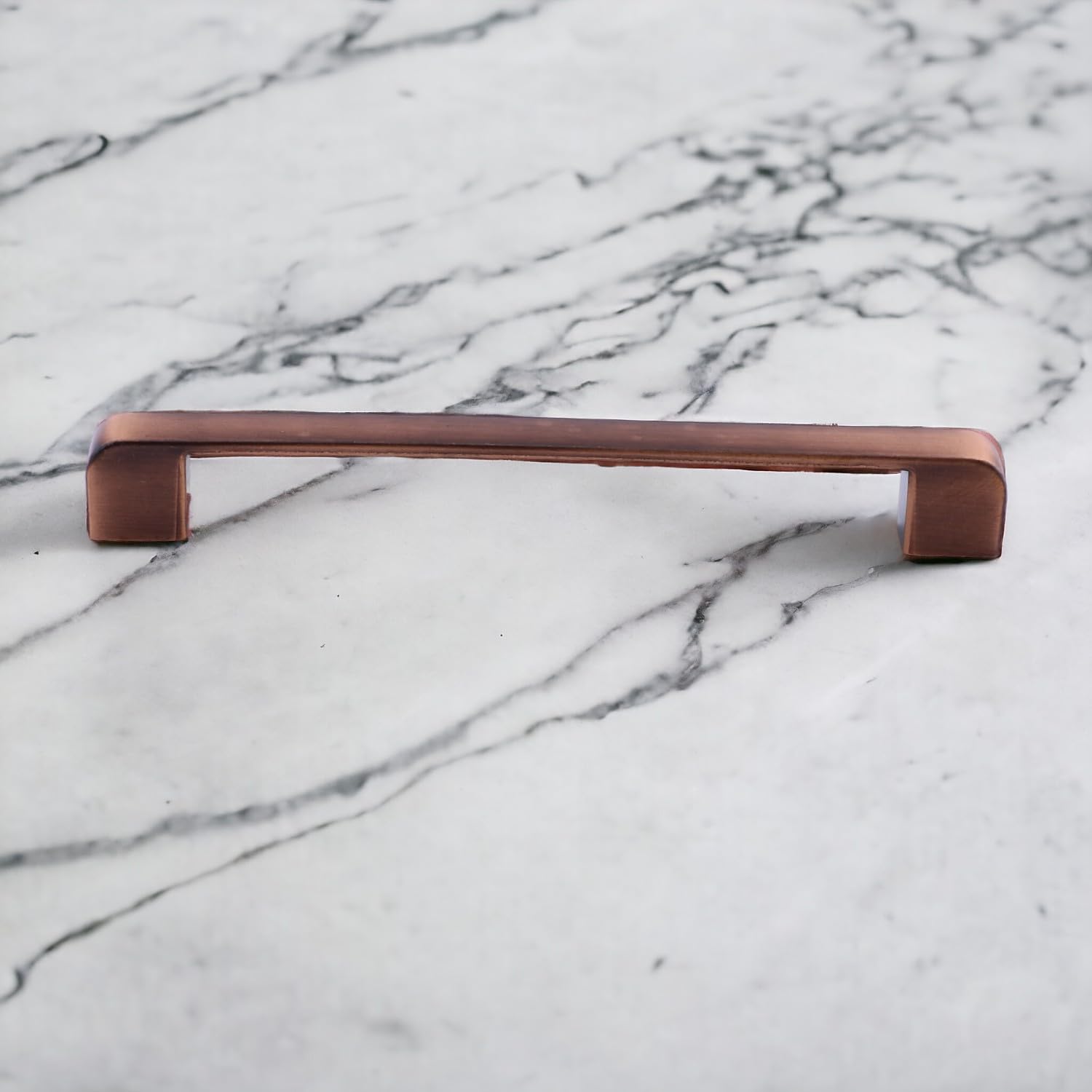 Badem10 Gölcük Kulp Mobilya Mutfak Dolabı Çekmece Dolap Kulpları Kapak Kulpu Kulbu Antik Bakır 160 mm Metal