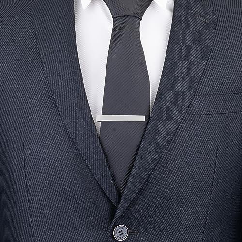 Image of GWD Cufflinks and Tie Clip Set Personalized Cuff Links Business Wedding