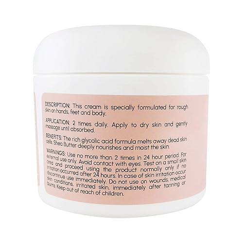 Miniatura 3 de Crema hidratante glicólica de manteca de karité para manos y pies 4 oz  4.0 fl oz