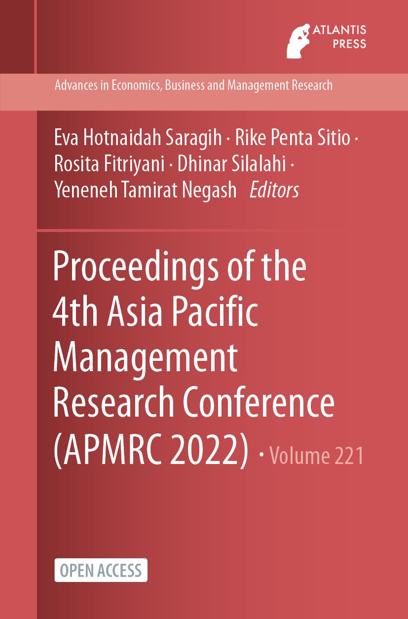 Proceedings of the 4th Asia Pacific Management Research Conference ...