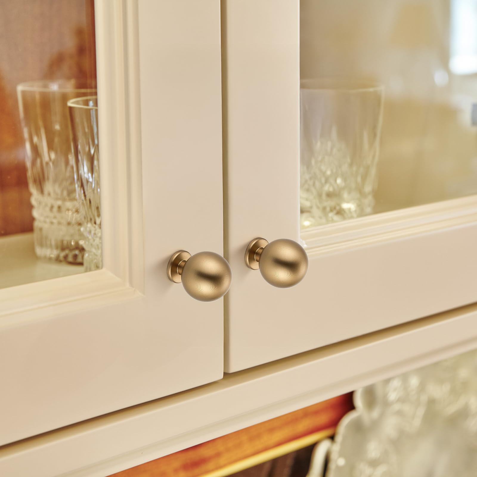 Bronze Cabinet Knobs - 12 Pack -4