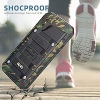 Vista 3 de Mitywah Funda a prueba de golpes compatible con iPhone X/XS, cubierta protectora de cuerpo completo resistente al agua con aleación de aluminio