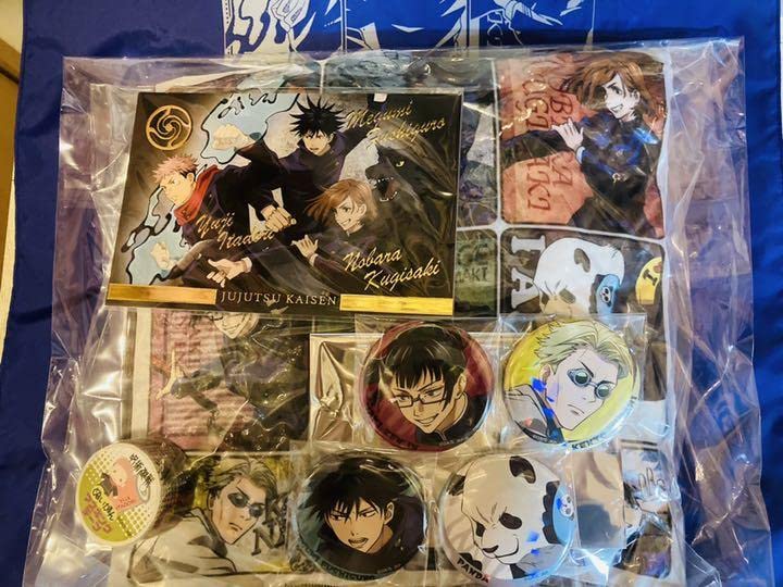 ジャンプショップ バラエティバッグ2022 呪術廻戦 五条悟 缶バッジ