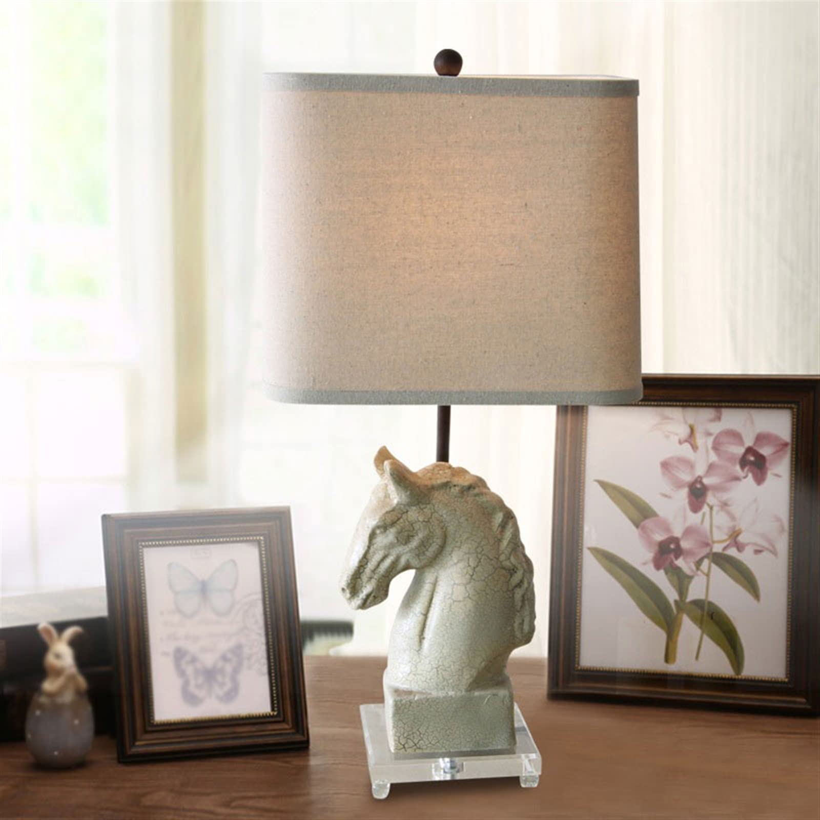 Amazon.co.jp : ベッドサイドランプ クリエイティブアメリカンスタイル
