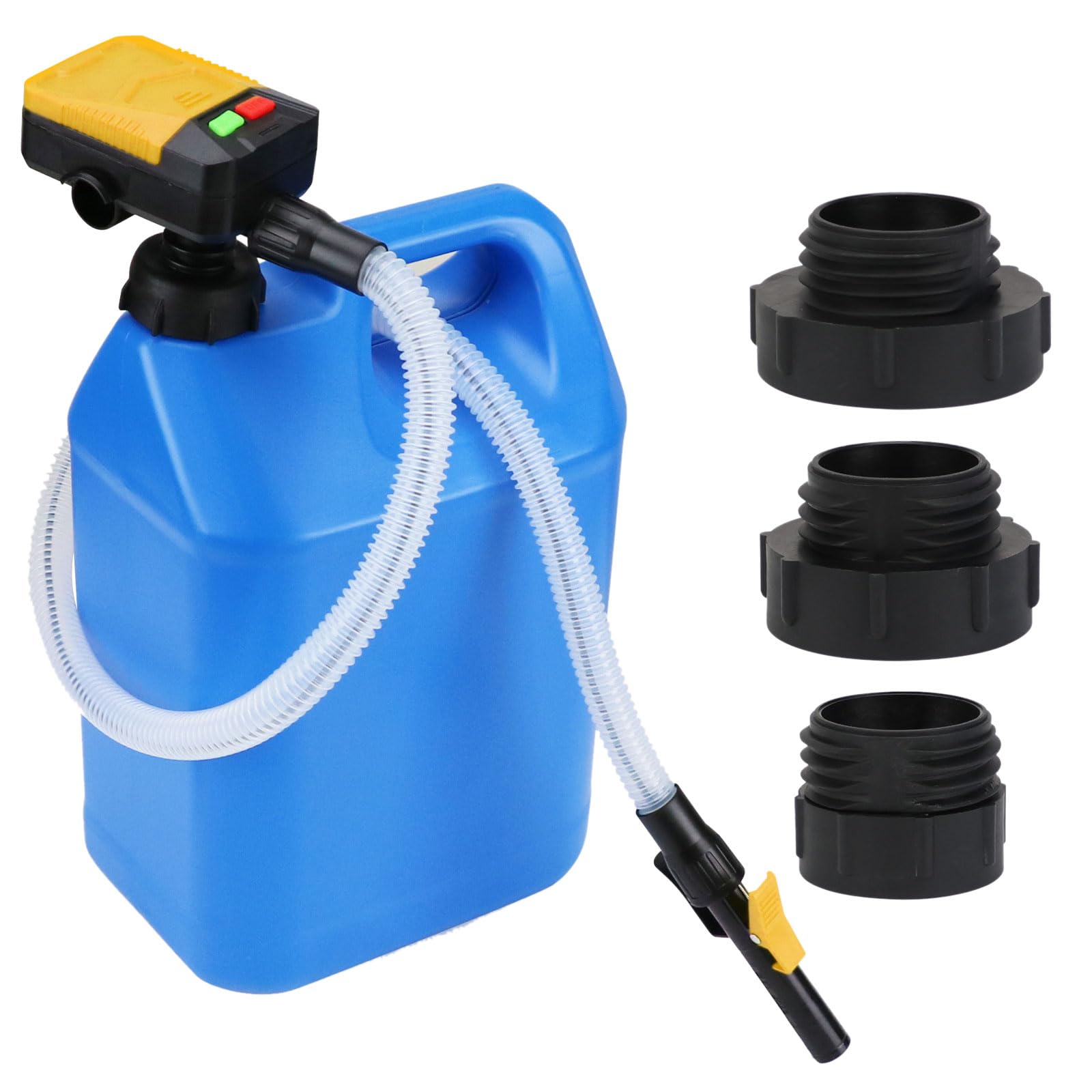 Transfert de fluide portable avec corps en ABS pour entretien de voiture et moto Ventilateur de pétrole anti-déversement