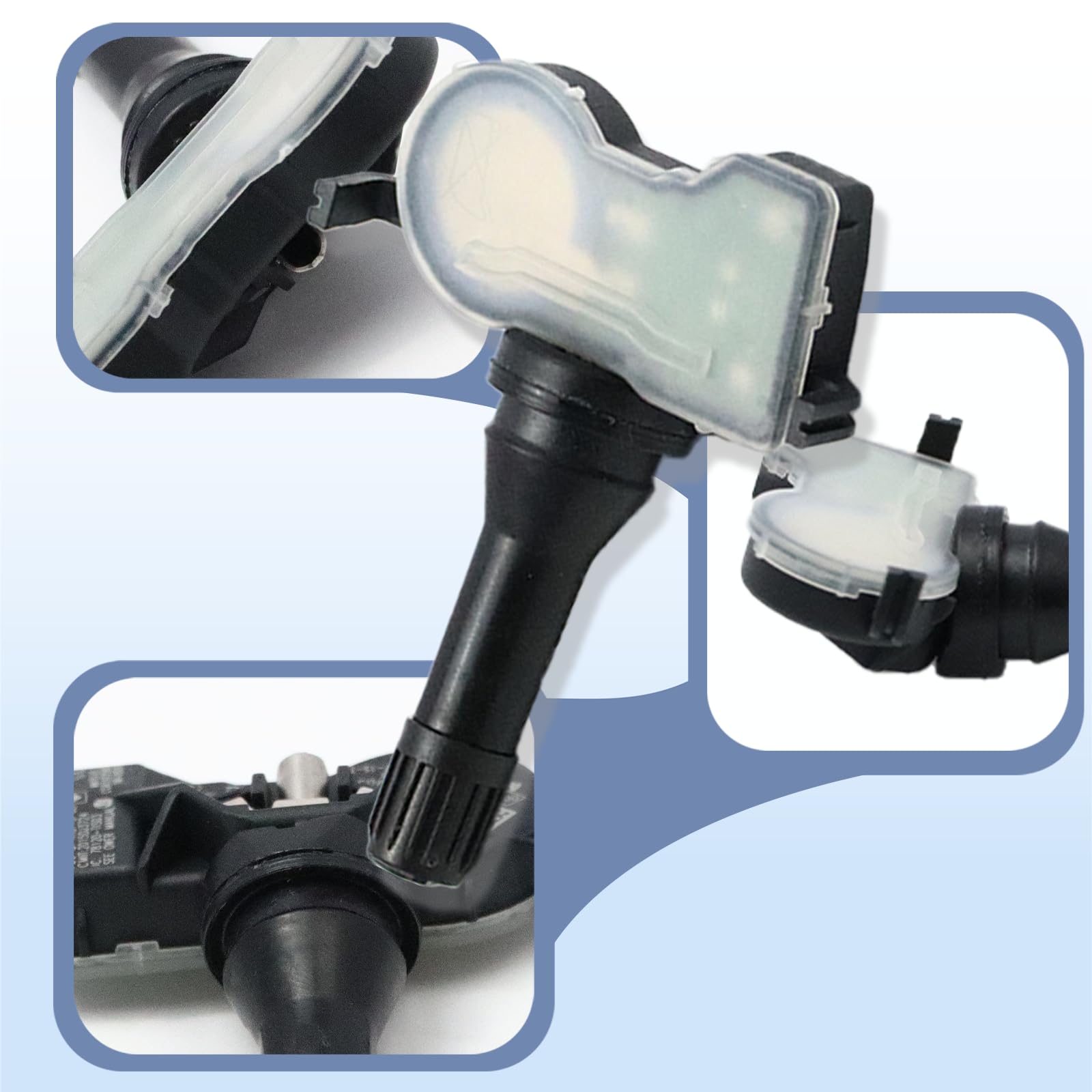 4 Pièces Capteurs de Pression Pneus 407004CB0A pour Re-nault Kadjar Me-gane 4 Espace V Kadjar Megane IV Grandtour Scenic IV Talisman 407004CB0B