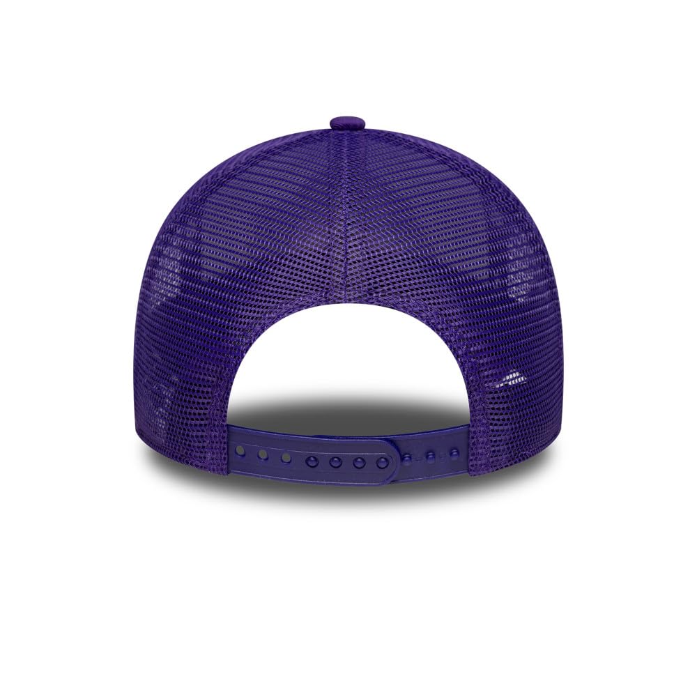 New Era Czapka baseballowa dla dorosłych 9Forty Trucker z boku NBA Los Angeles Lakers Trucker czapka bejsbolówka fioletowa
