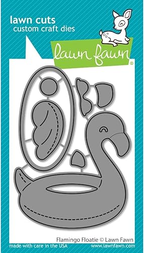 LAWN FAWN Flamenco Floatie Cortes de césped Personalizado Artesanía Troquel